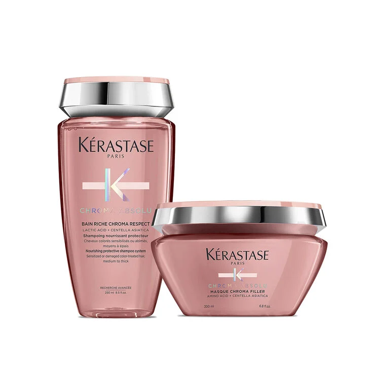 KIT CHROMA ABSOLU PARA CABELOS COLORIDOS GROSSOS